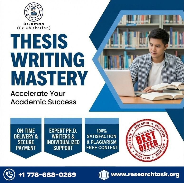 PHD Dissertation Consultancy in Canada